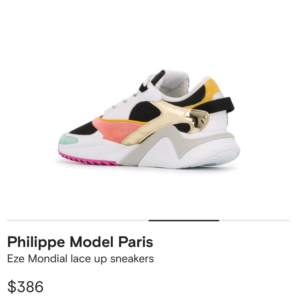 Philippe Model Multicolor Eze Mondial Sneakers - image 4